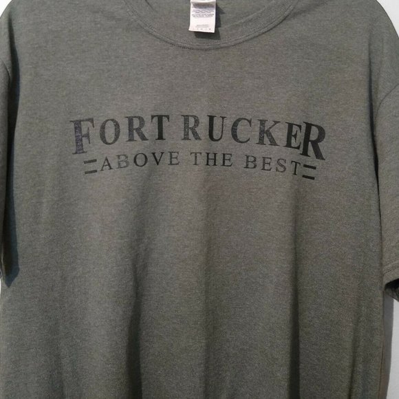 Above The Best Logo Fort Rucker Shirts | Fort Rucker Above The Best T Shirt U S Army Lg | Poshmark